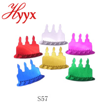HYYX New Customized Different Sizes decorações coloridas do partido suprimentos